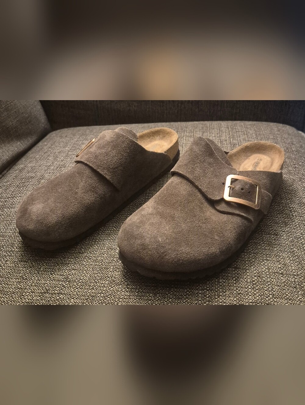 Aerothotic Brown Suede Clogs Size 10 (40)